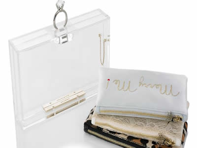 Charlotte Olympia Perspex Clutch